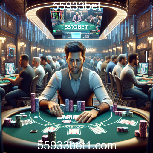 Poker Online: A Revolução das Apostas Digitais na 55933bet